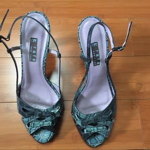 Rafe New York Leather Slingback Sandals